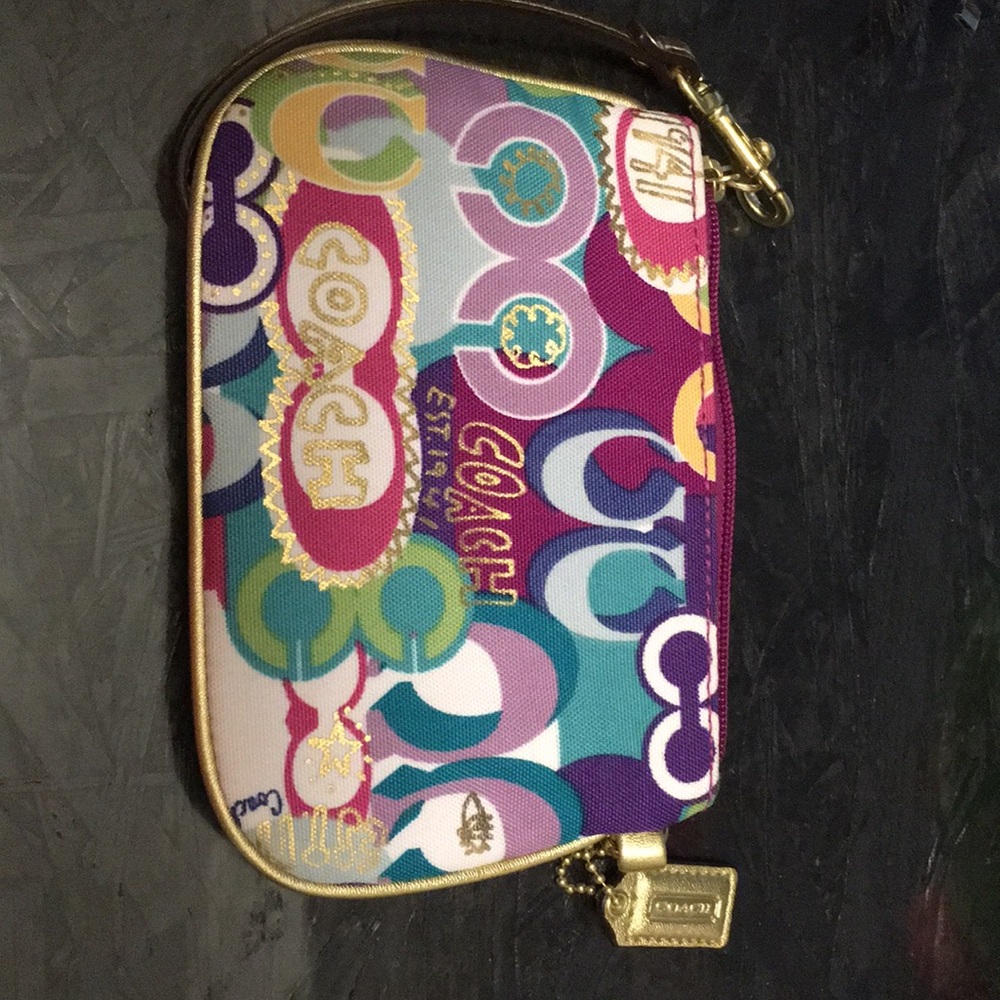 Coach wristlet